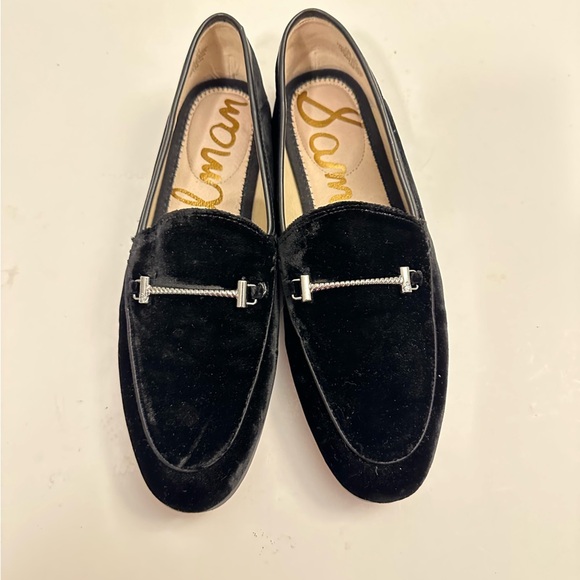 Sam Edelman Black Velvet Lior Loafers Size 8.5 US - Picture 7 of 13